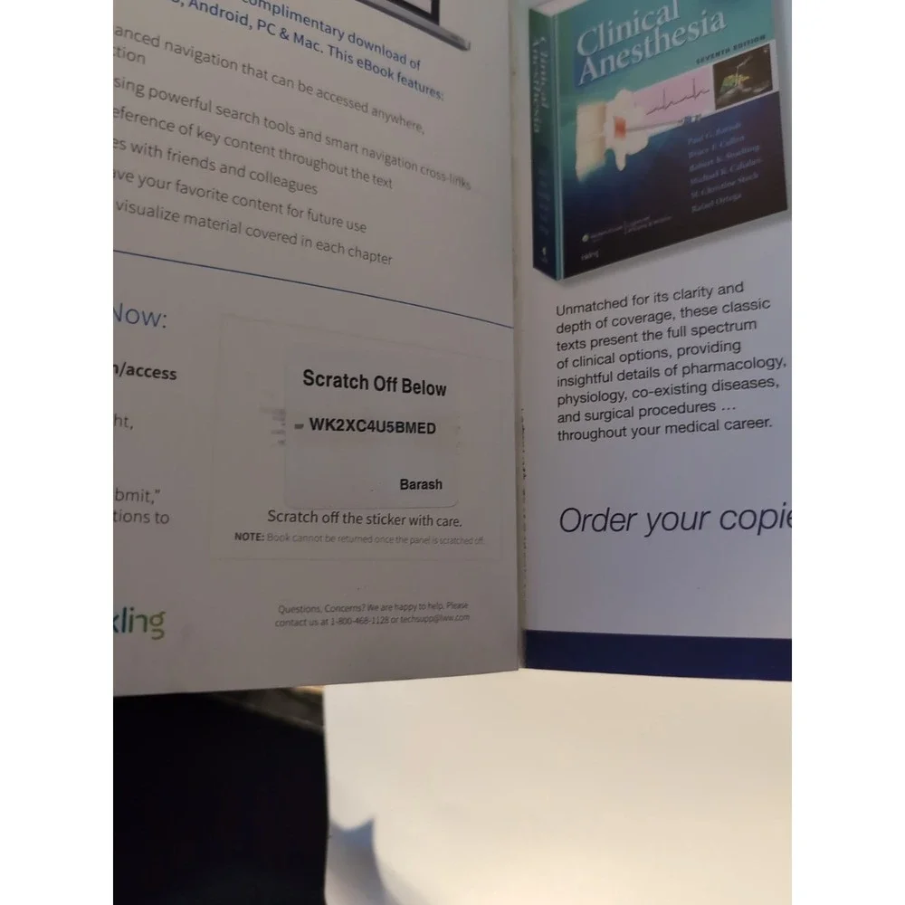 Clinical Anesthesia Fundamentals N: Print + Ebook with Multimedia by Bruce F....